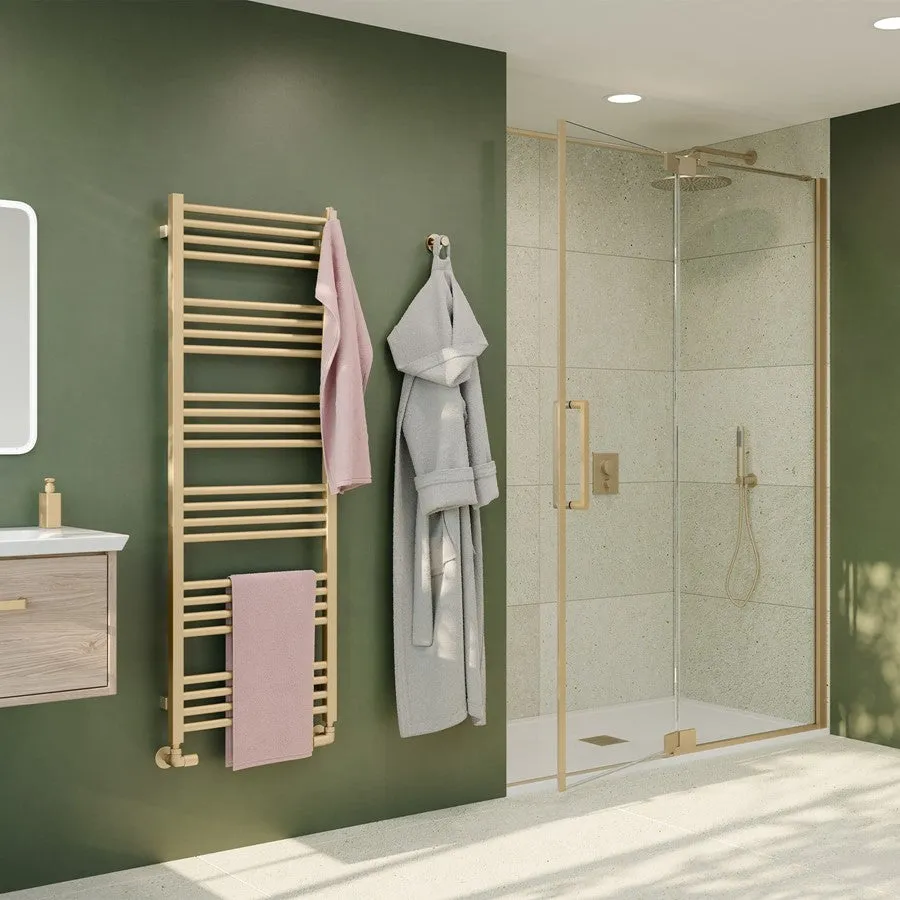 Crosswater OPTIX 10 Pivot Shower Door With Inline Panel & Optional Side Panel