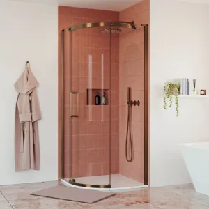 Crosswater OPTIX 10 Quadrant Shower Door - 900mm