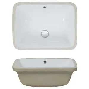 Crosswater Torino Undermount Basin - White Gloss