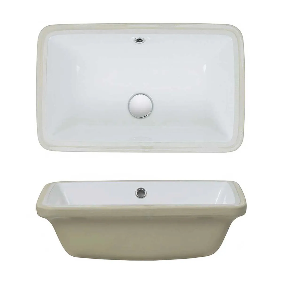 Crosswater Torino Undermount Basin - White Gloss