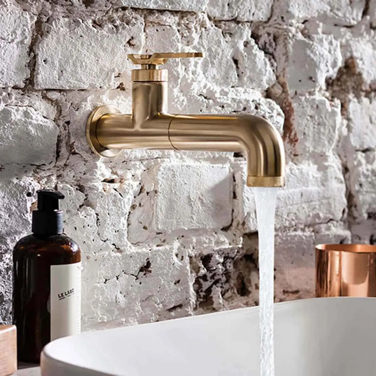 Crosswater Union Wall Mounted Mono Basin Mixer Tap