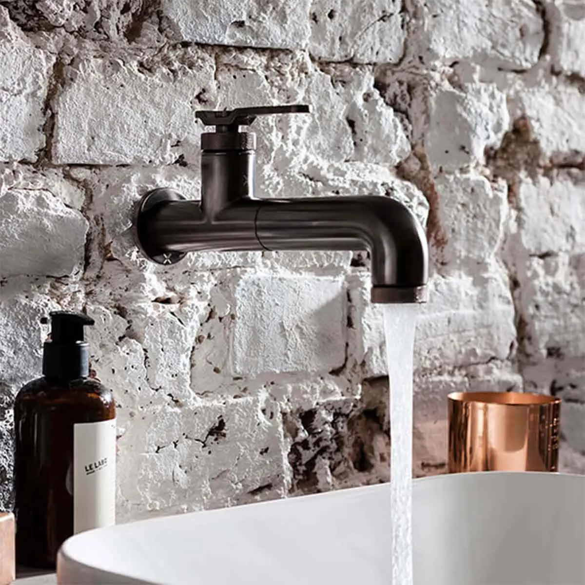 Crosswater Union Wall Mounted Mono Basin Mixer Tap