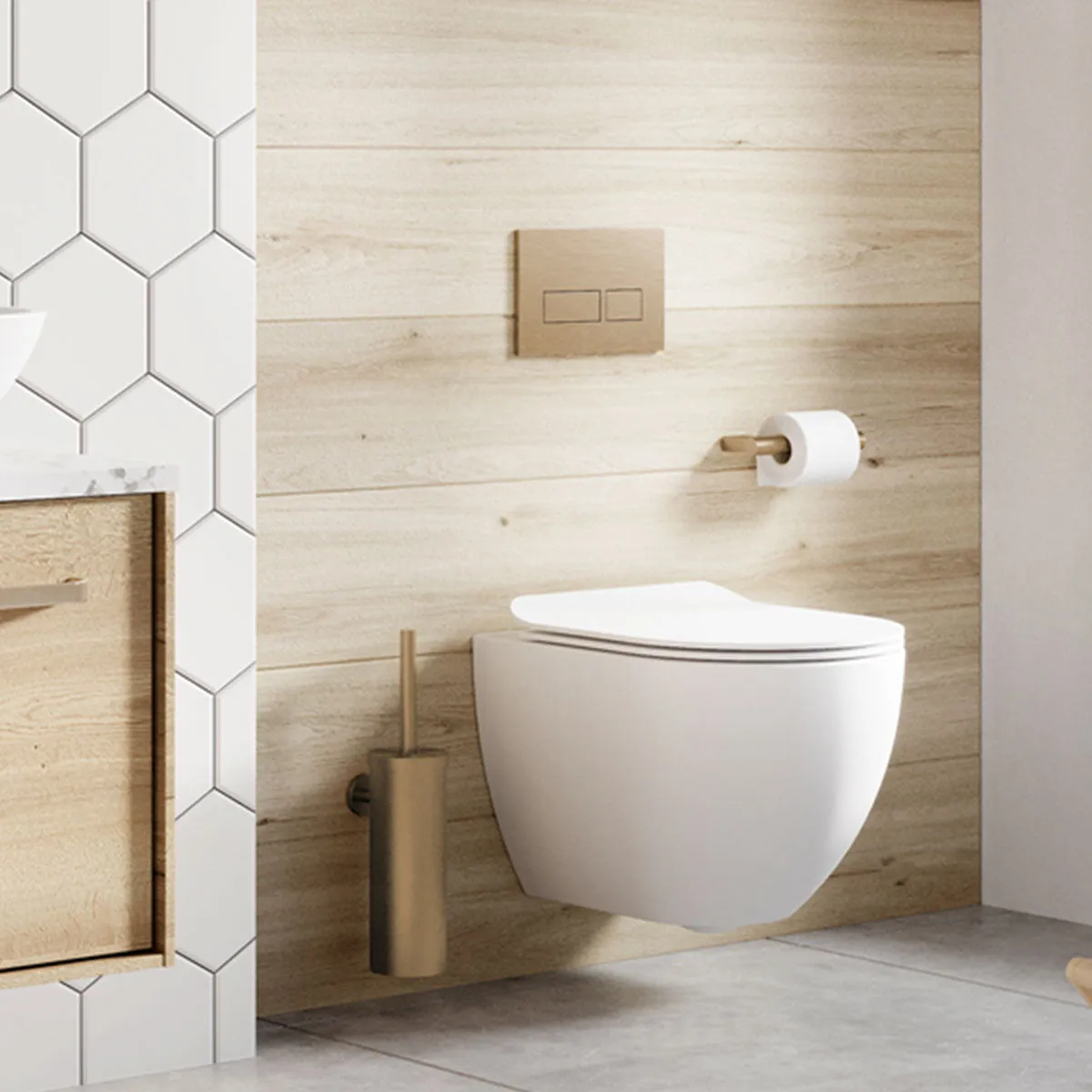 Crosswater Wall-Hung Toilet Support Frame with Concealed Cistern