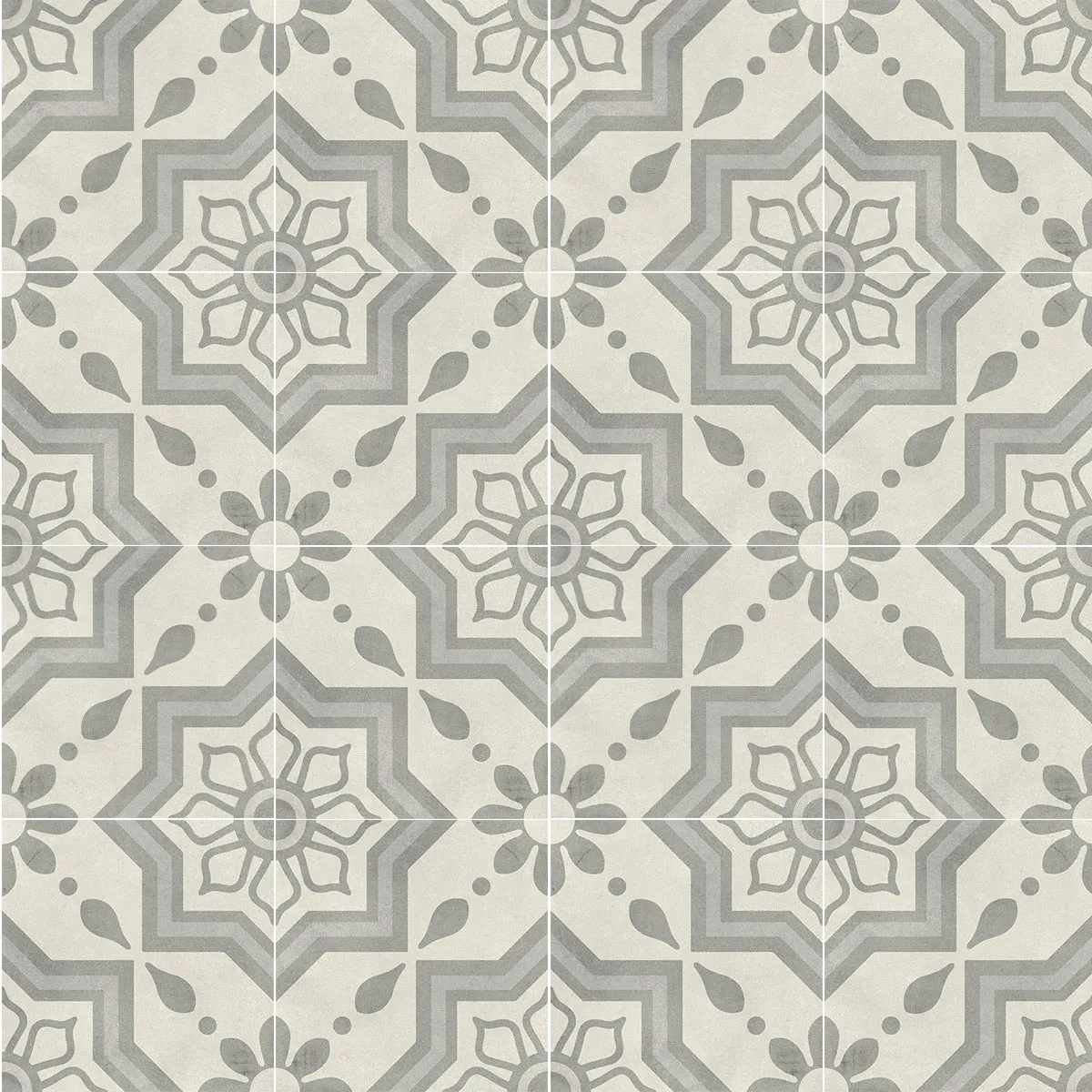 Cuban Silver Sky Porcelain Tile 22x22cm Matt