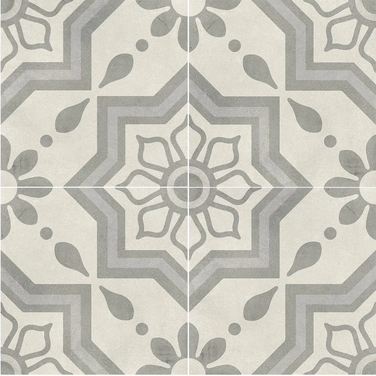 Cuban Silver Sky Porcelain Tile 22x22cm Matt