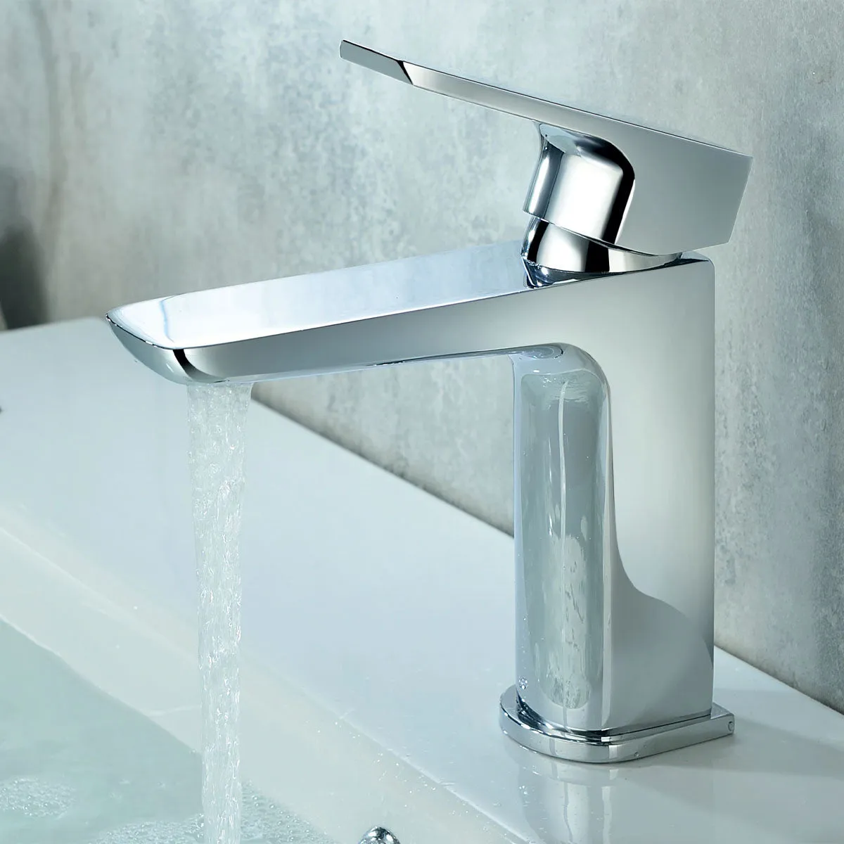 Deluxe Camden Basin Mixer With Click-Clack Waste - Chrome
