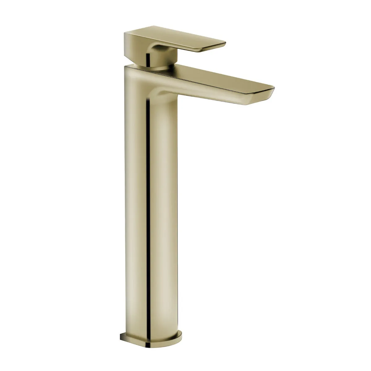 Deluxe Camden Tall Basin Mixer - Brushed Brass