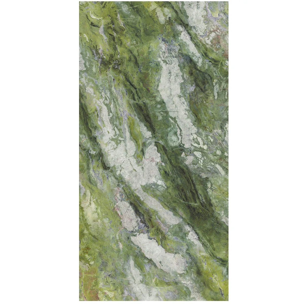 Deluxe Emerald Marble Effect Porcelain Tile 60x120cm Polished