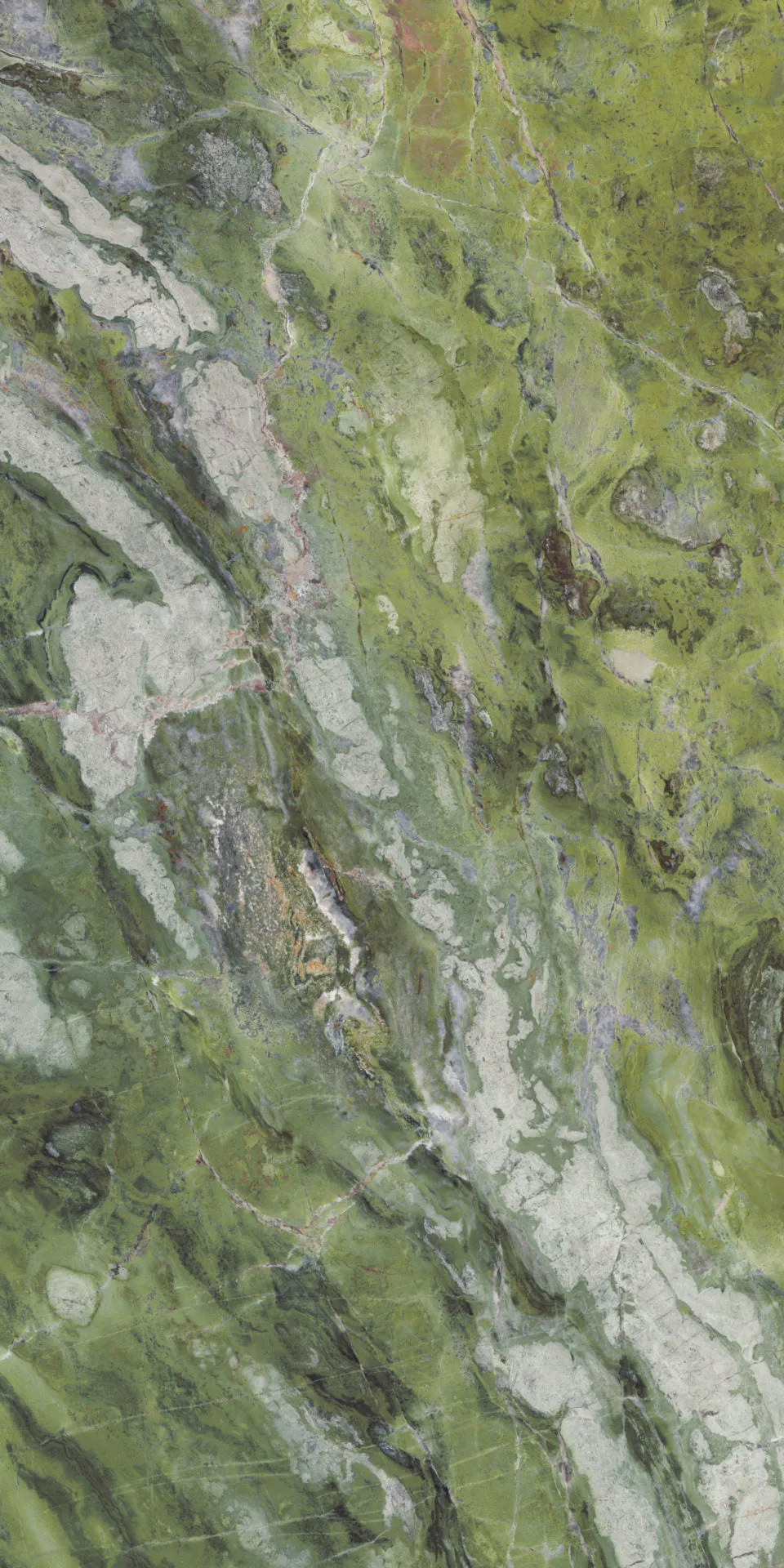 Deluxe Emerald Marble Effect Porcelain Tile 60x120cm Polished