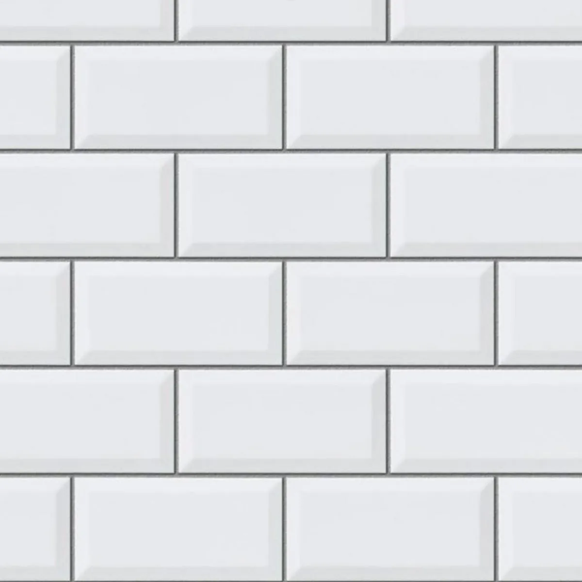 Deluxe Mini Metro Bevelled Edge Wall Tile 7.5x15cm Matt