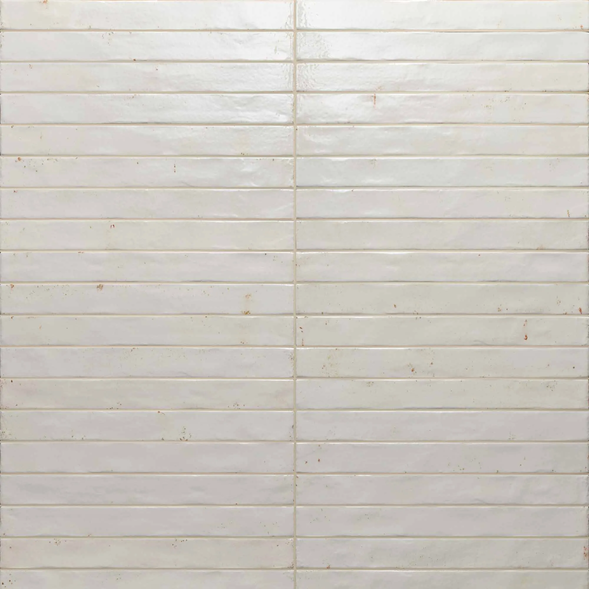 Denver White Porcelain Tile 4.8x45cm Matt