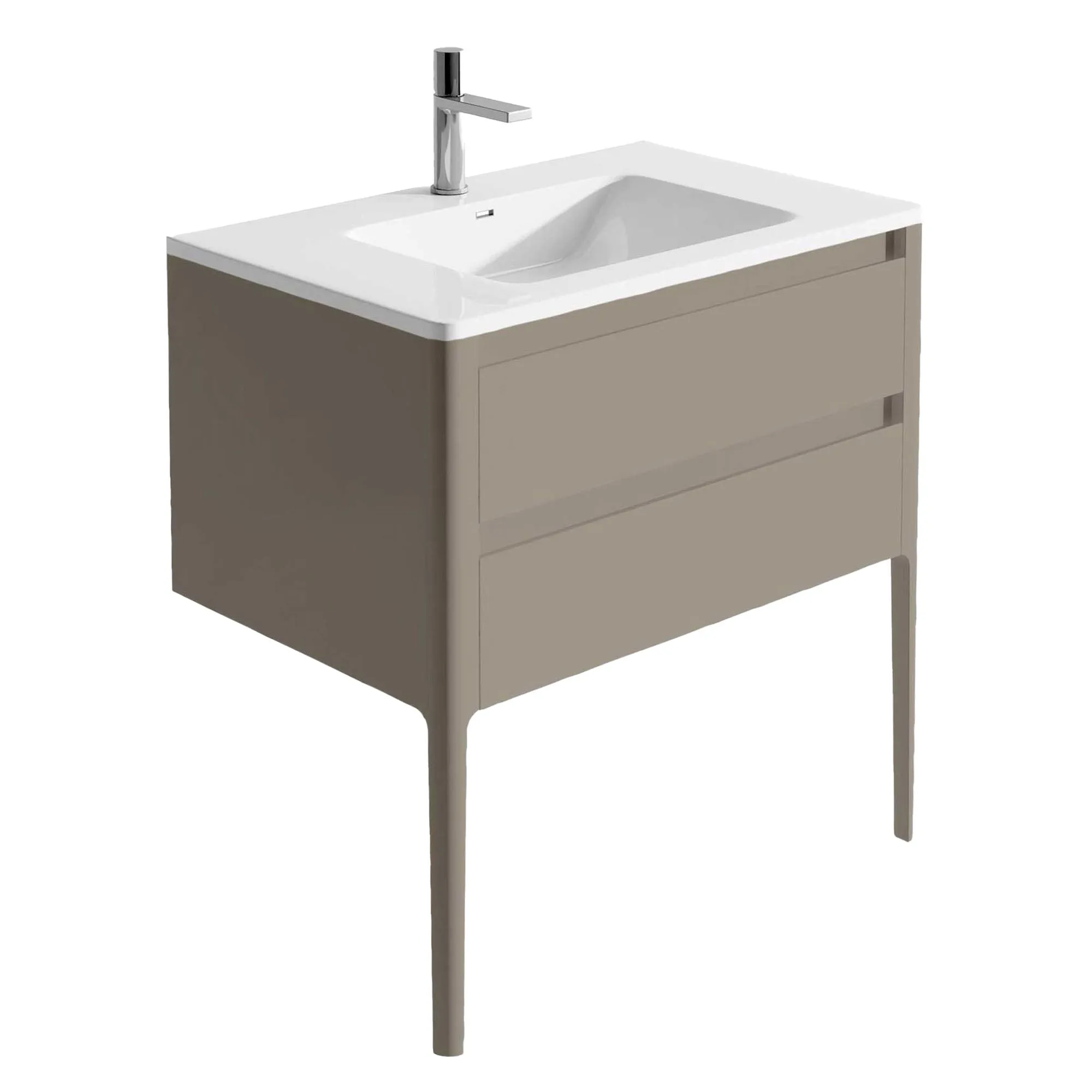 Doro II Wall Mounted Vanity Unit with Basin