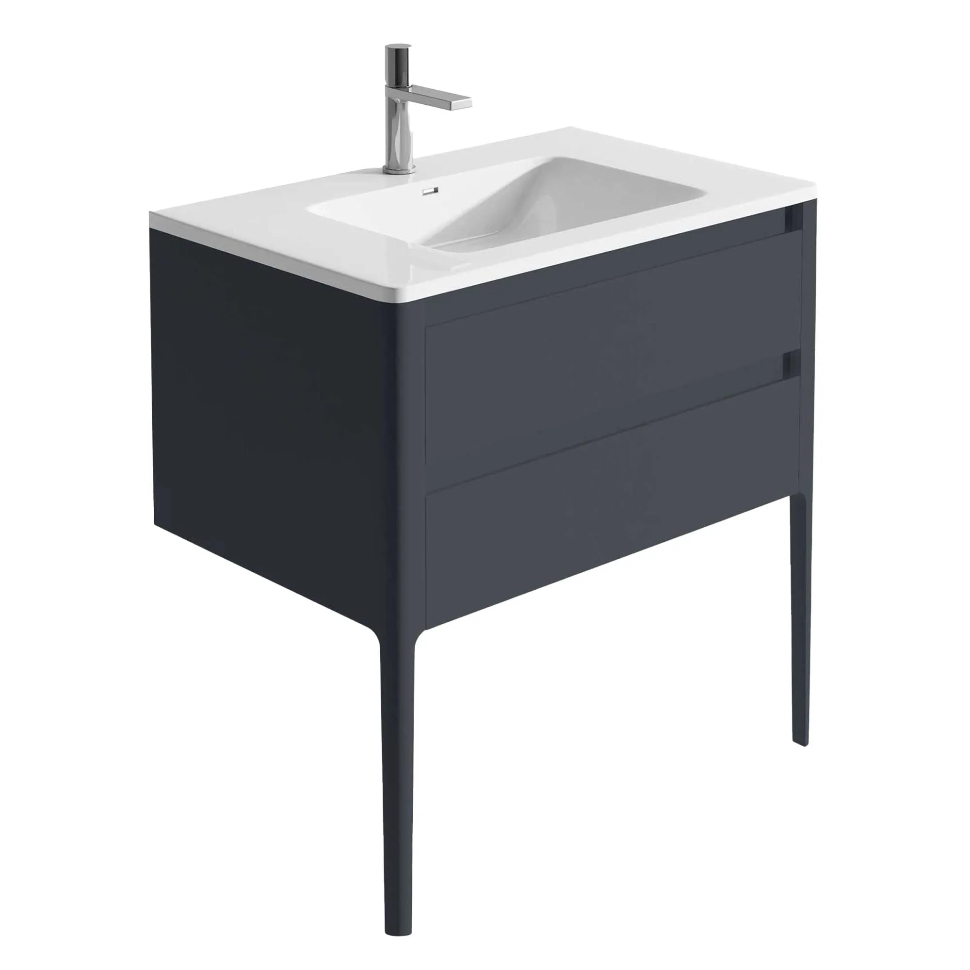 Doro II Wall Mounted Vanity Unit with Basin