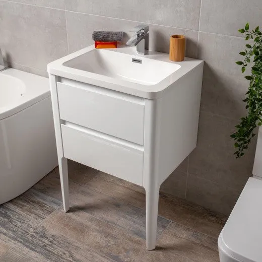 Doro II Wall Mounted Vanity Unit with Basin