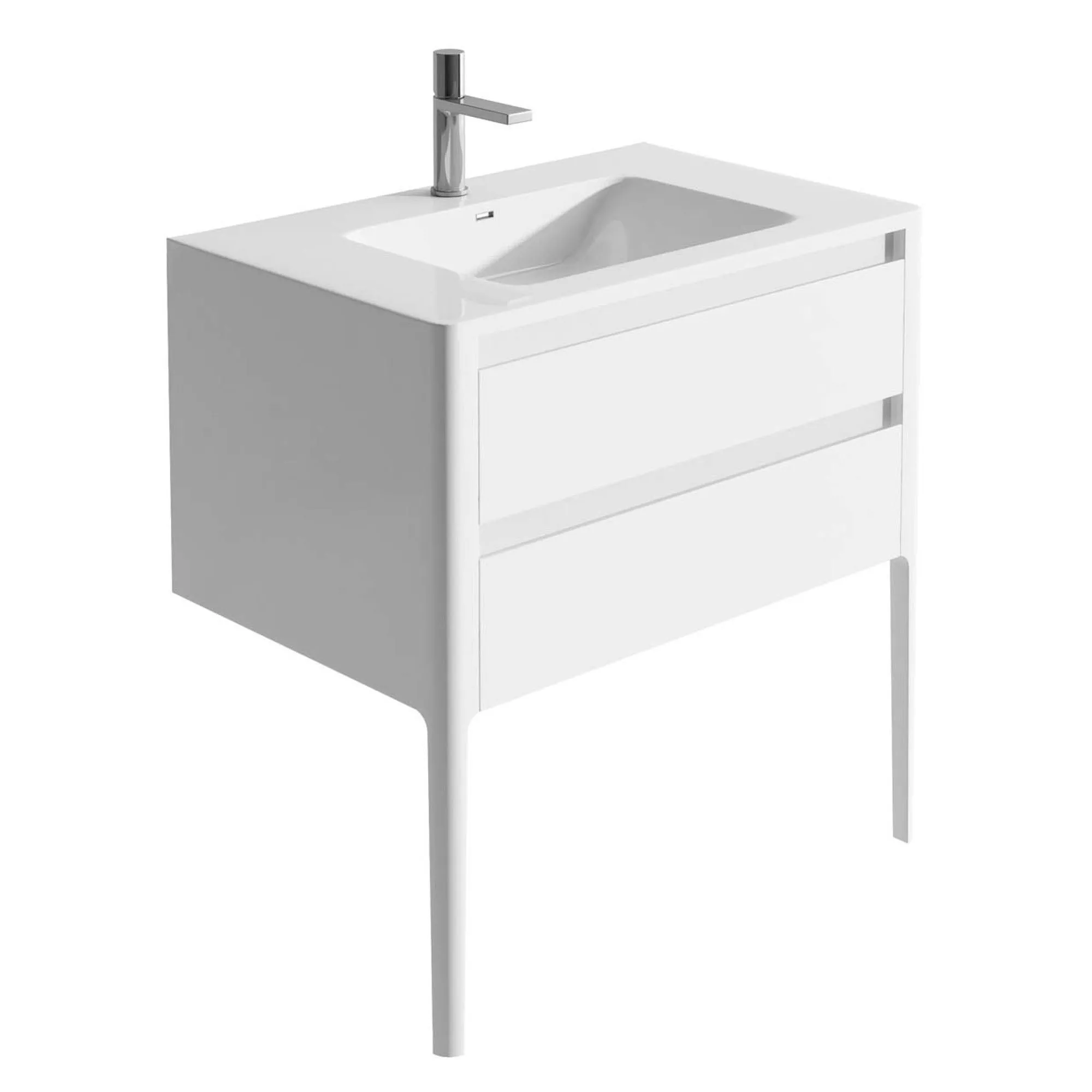 Doro II Wall Mounted Vanity Unit with Basin