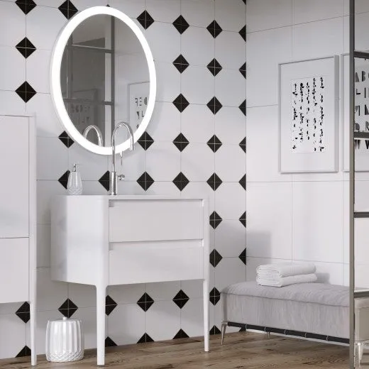 Doro II Wall Mounted Vanity Unit with Basin