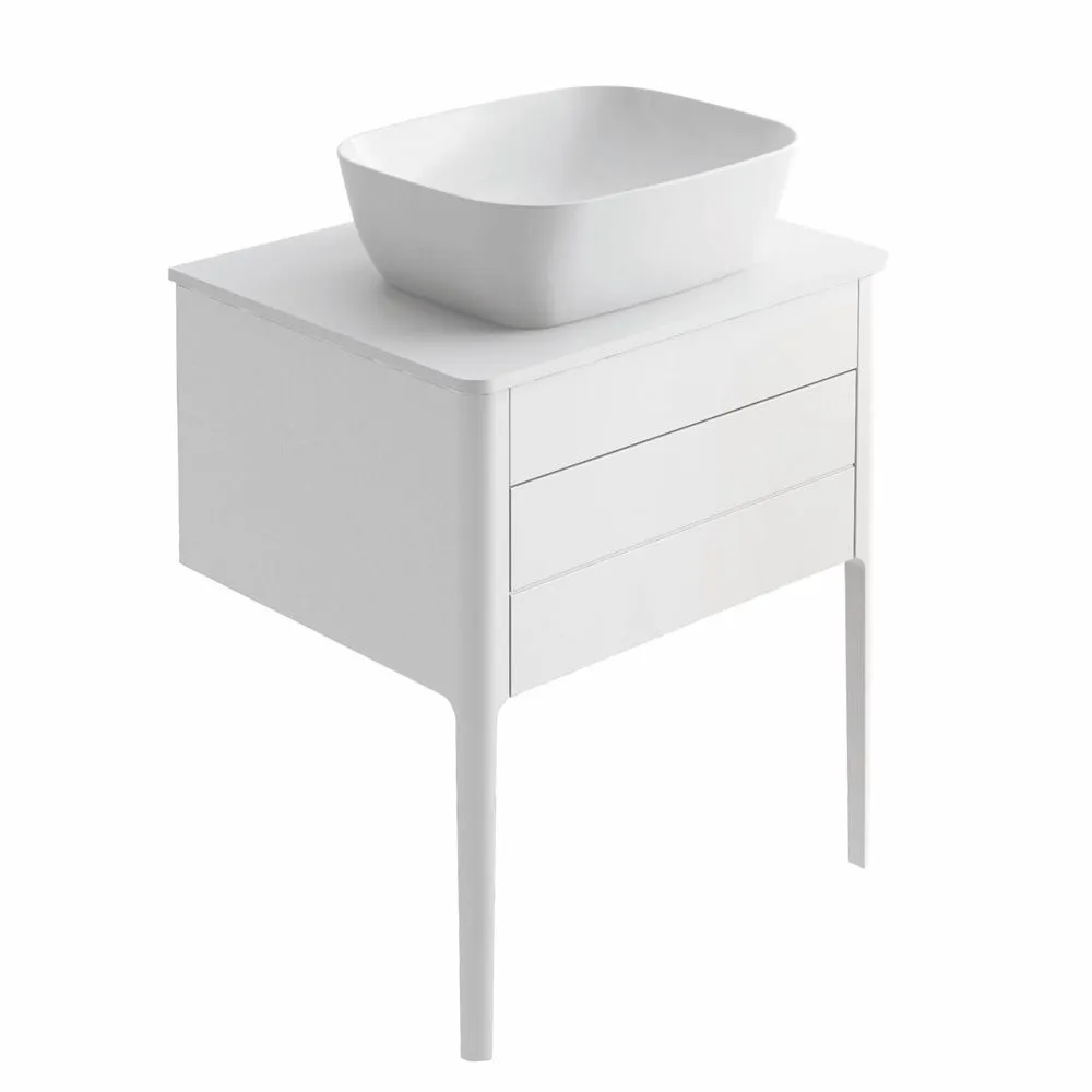 Doro Wall Mounted Vanity Unit With Worktop