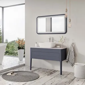 Doro Wall Mounted Vanity Unit With Worktop