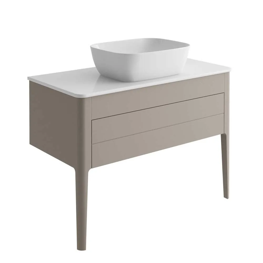 Doro Wall Mounted Vanity Unit With Worktop
