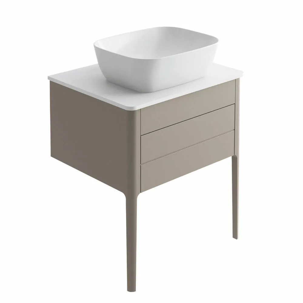 Doro Wall Mounted Vanity Unit With Worktop