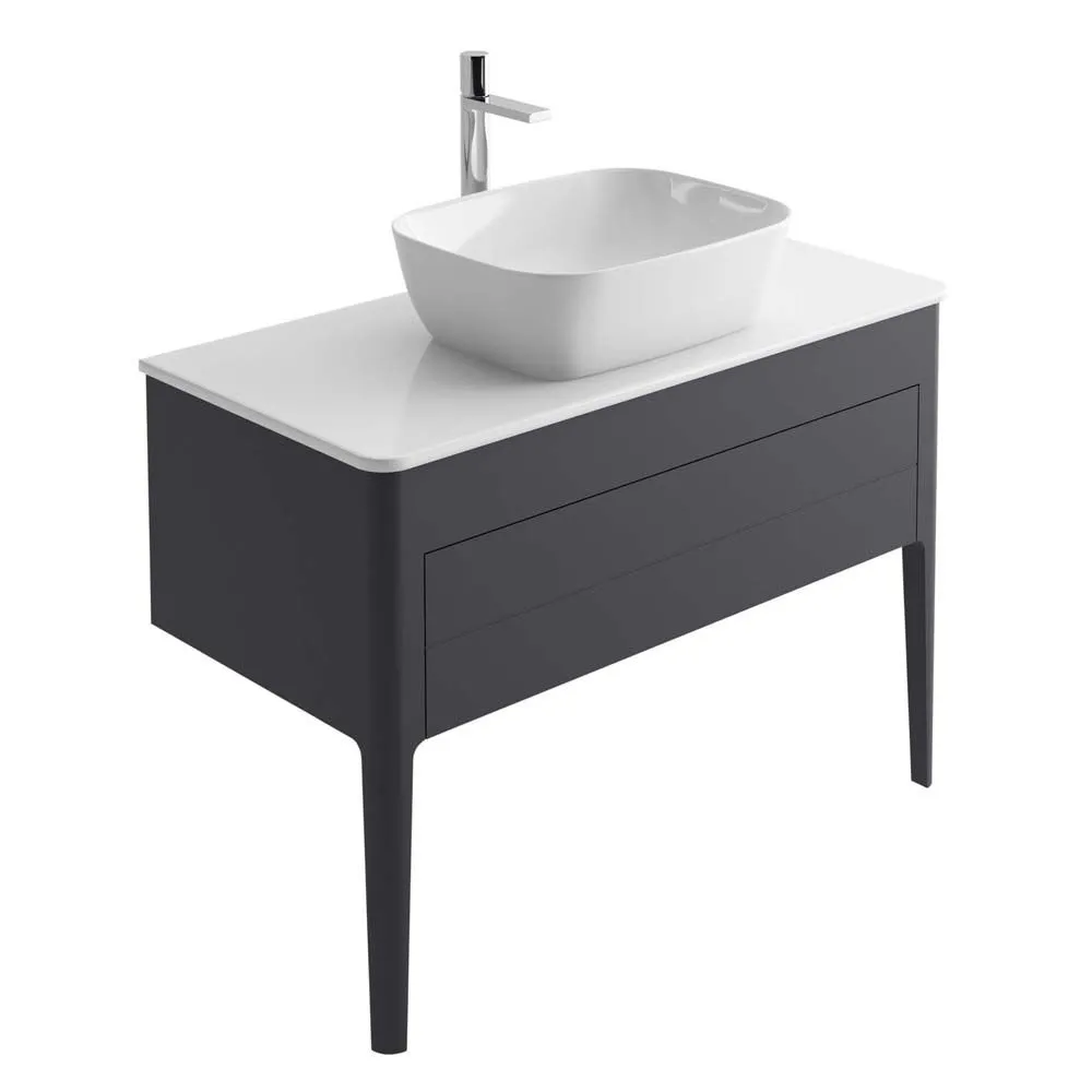 Doro Wall Mounted Vanity Unit With Worktop