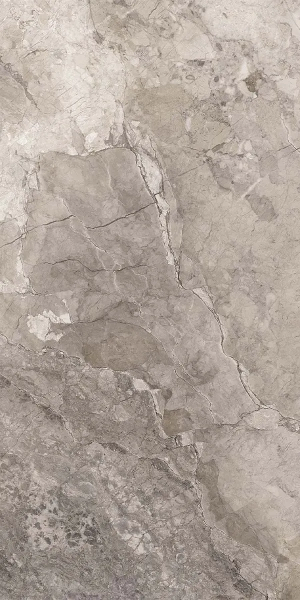Dreamy Mocha 4D Shaped Marble Effect Porcelain Tile 100x180cm Matt