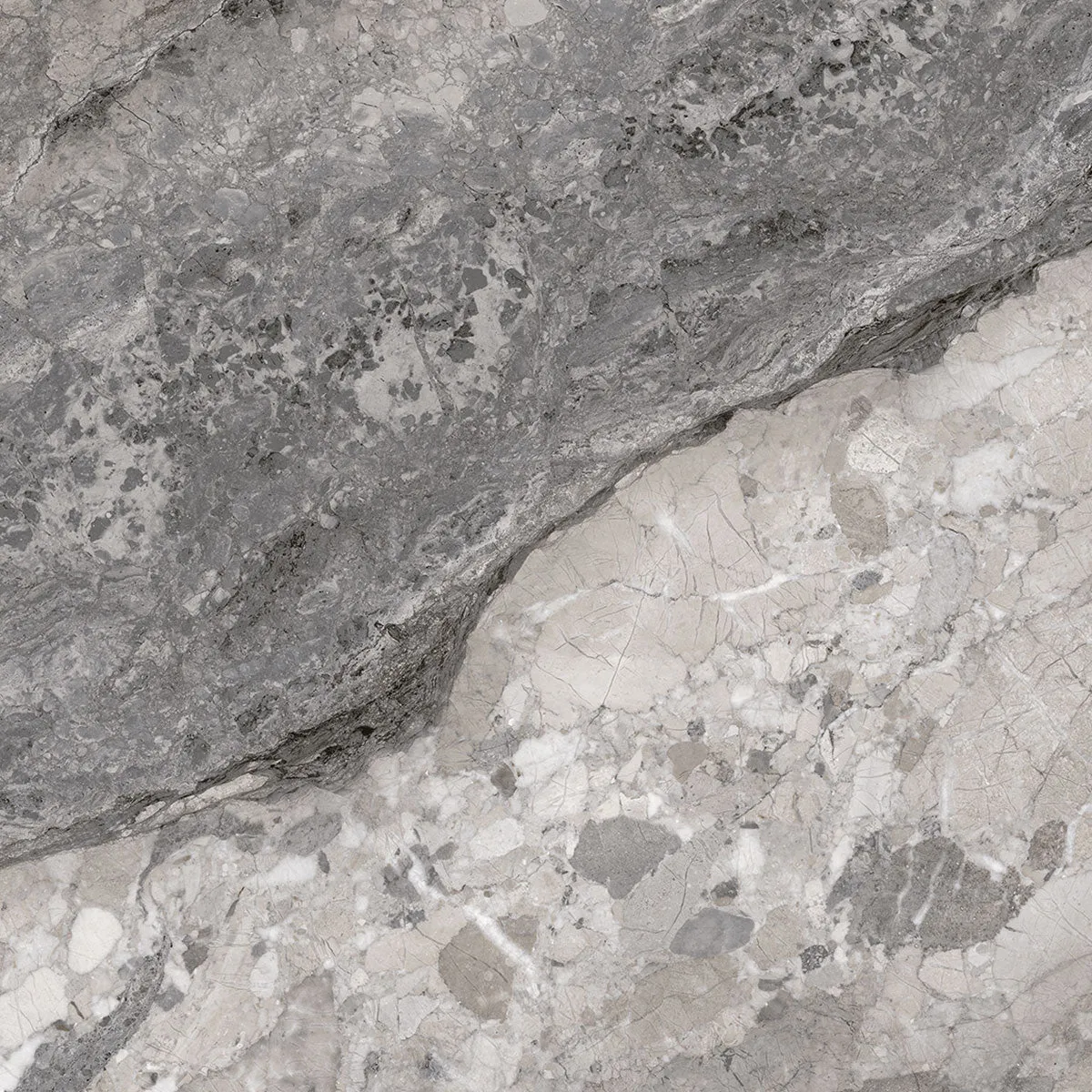 Dreamy Road 4D Shaped Marble Effect Porcelain Tile 100x100cm Matt