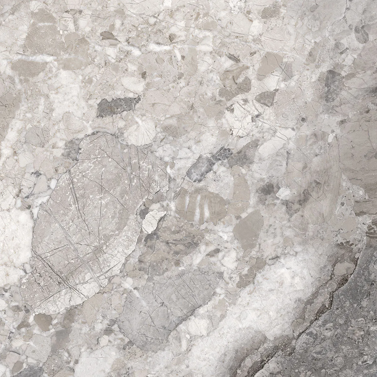 Dreamy Road 4D Shaped Marble Effect Porcelain Tile 100x100cm Matt