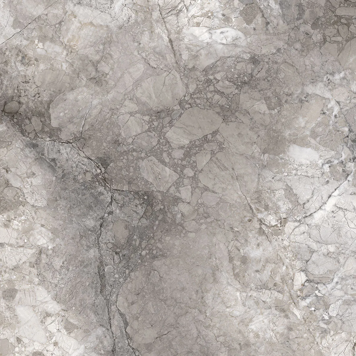 Dreamy Road 4D Shaped Marble Effect Porcelain Tile 100x100cm Matt