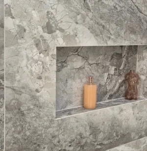 Dreamy Road 4D Shaped Marble Effect Porcelain Tile 100x100cm Matt