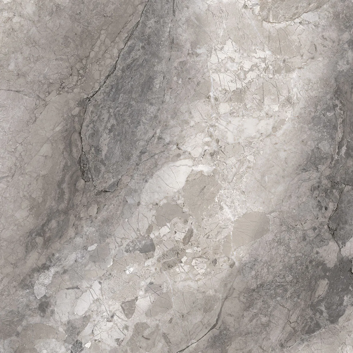 Dreamy Road 4D Shaped Marble Effect Porcelain Tile 100x100cm Matt