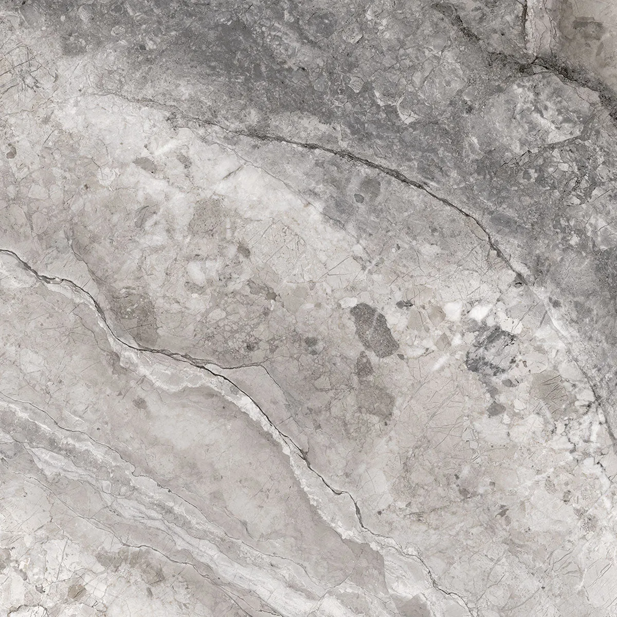 Dreamy Road 4D Shaped Marble Effect Porcelain Tile 100x100cm Matt