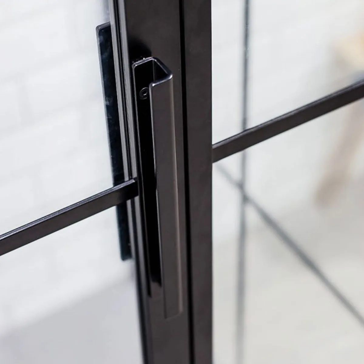 Drench FRAME Lite Shower Door Hinged To Inline Panel