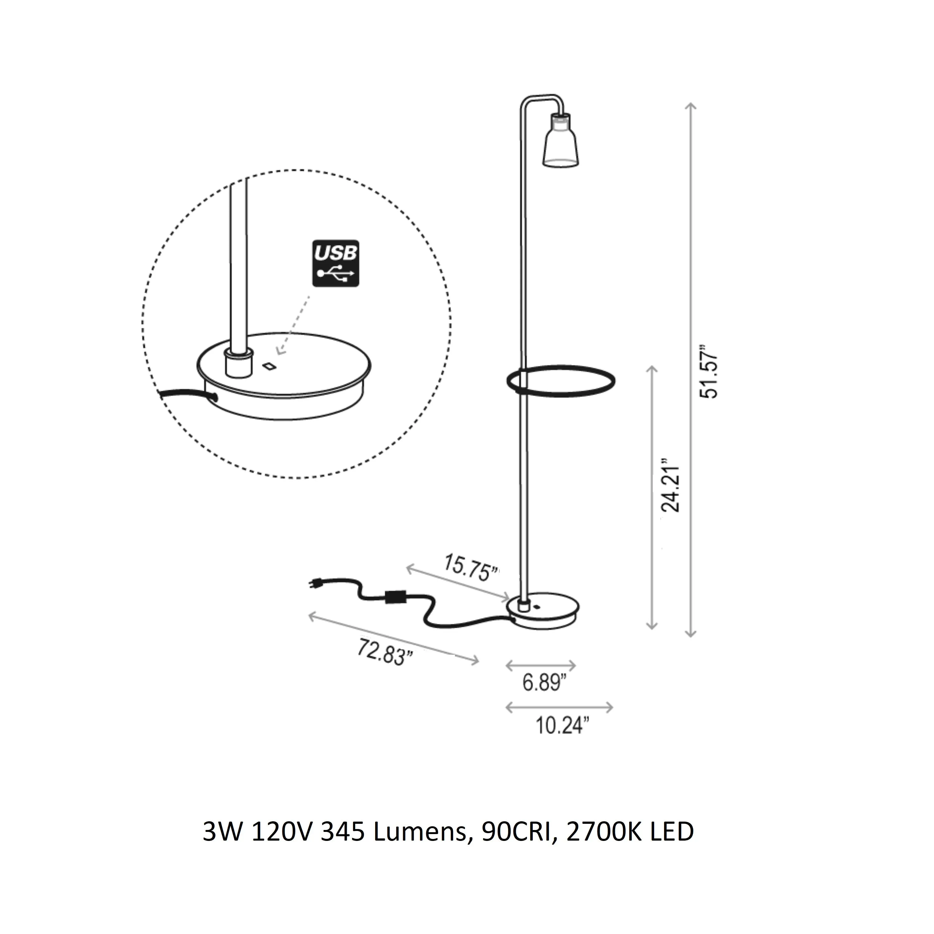 Drip P/131 Floor Light