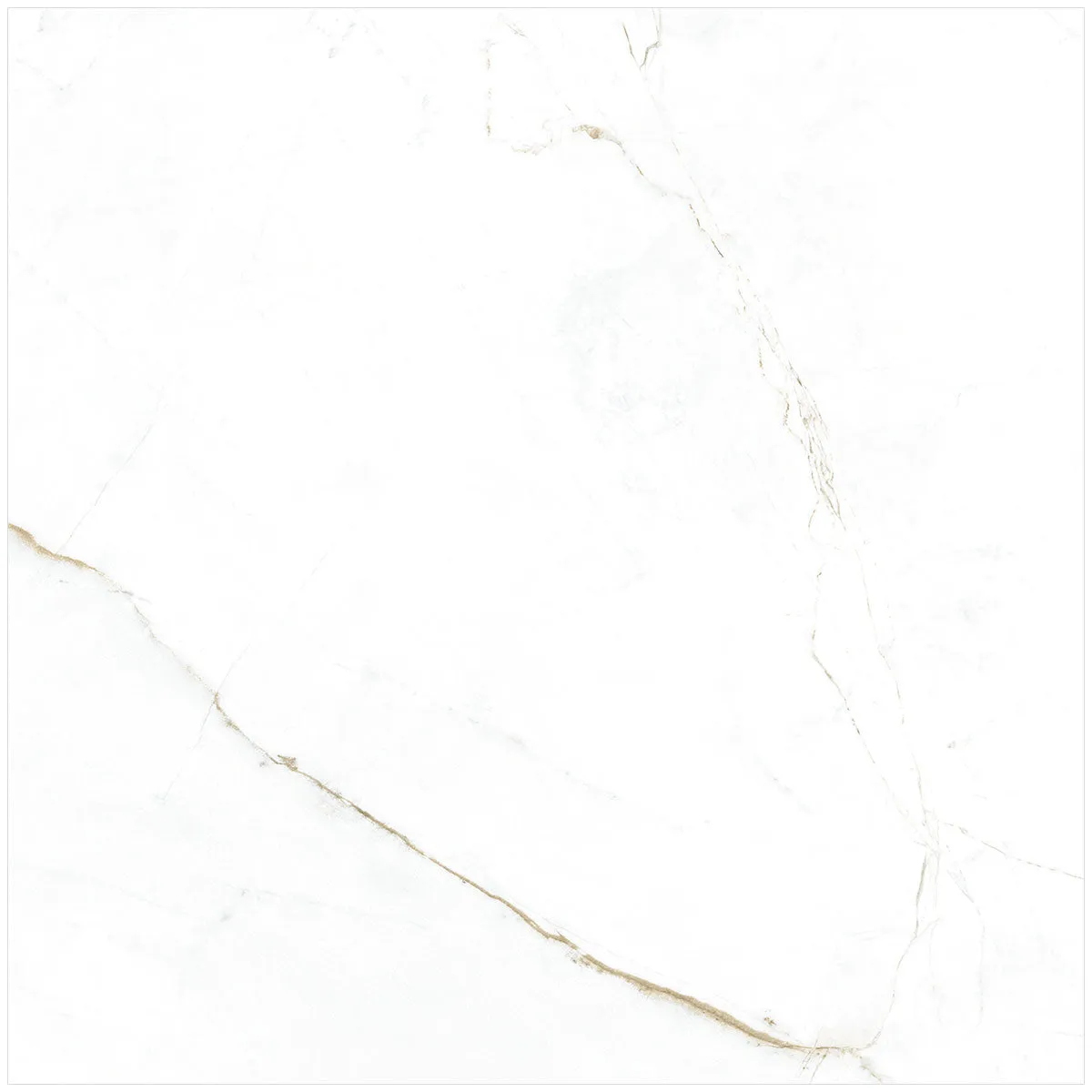 Dual White 4D Textured Marble Effect Porcelain Tile 100x100cm Matt
