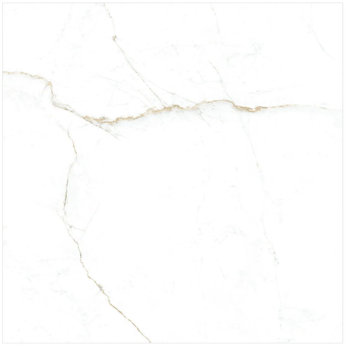 Dual White 4D Textured Marble Effect Porcelain Tile 100x100cm Matt