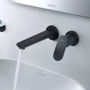 Duravit Wave 2 Hole Wall Mounted Basin Mixer Tap