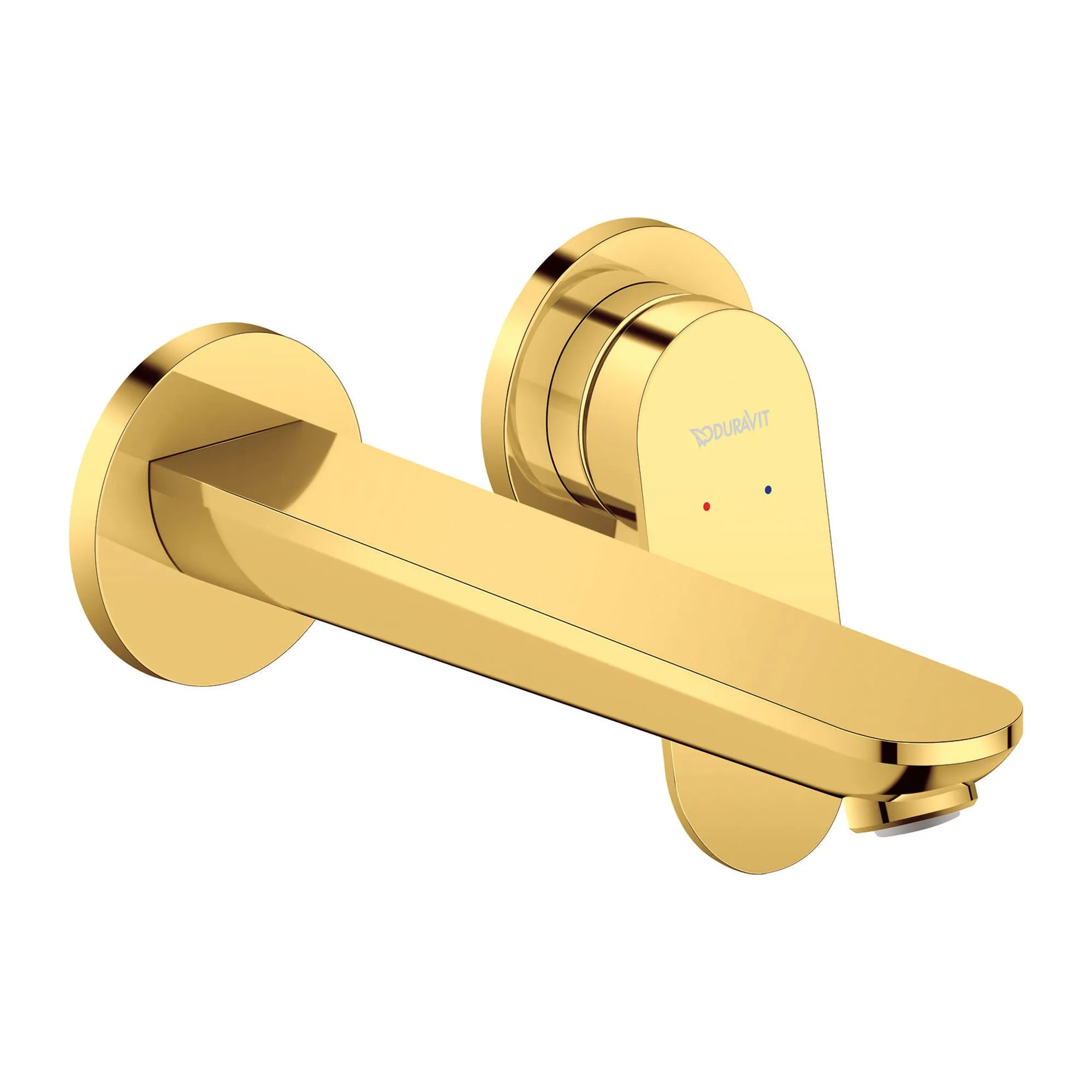 Duravit Wave 2 Hole Wall Mounted Basin Mixer Tap