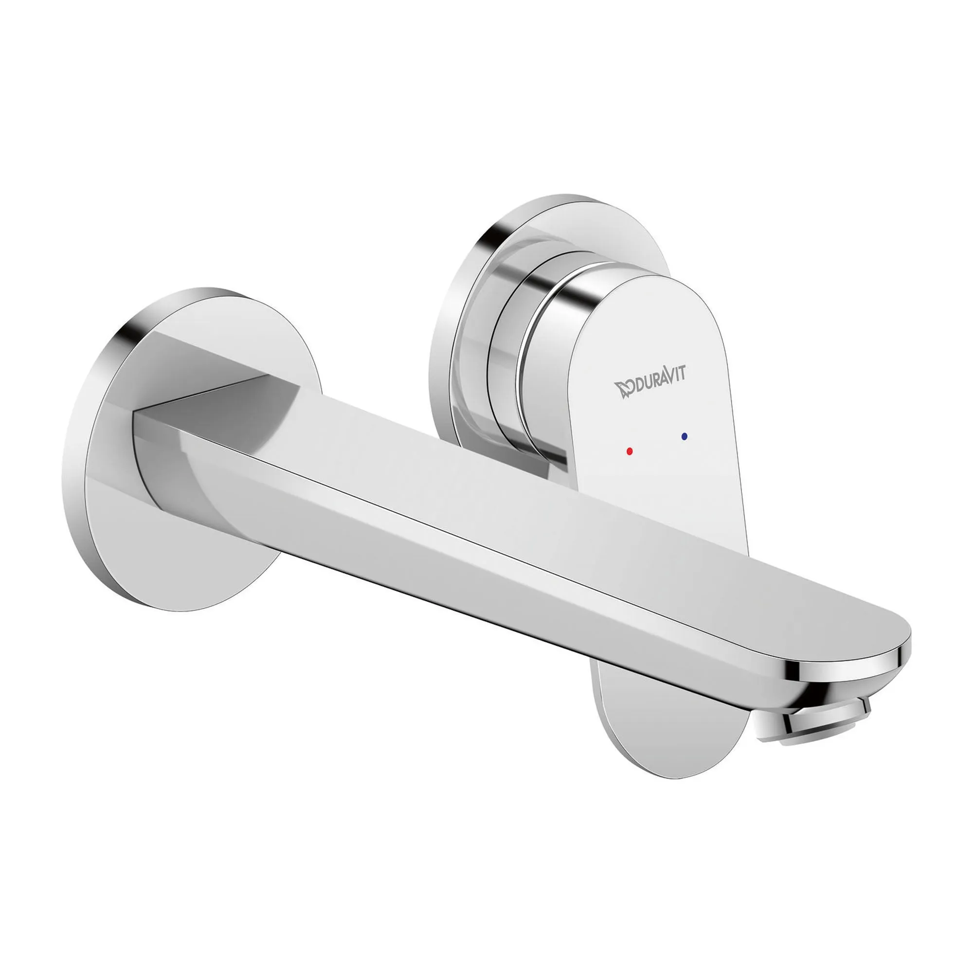 Duravit Wave 2 Hole Wall Mounted Basin Mixer Tap