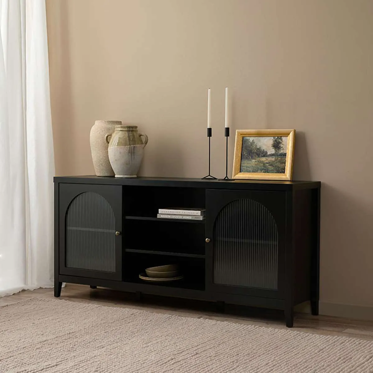 Easton Buffet - Black Mocka