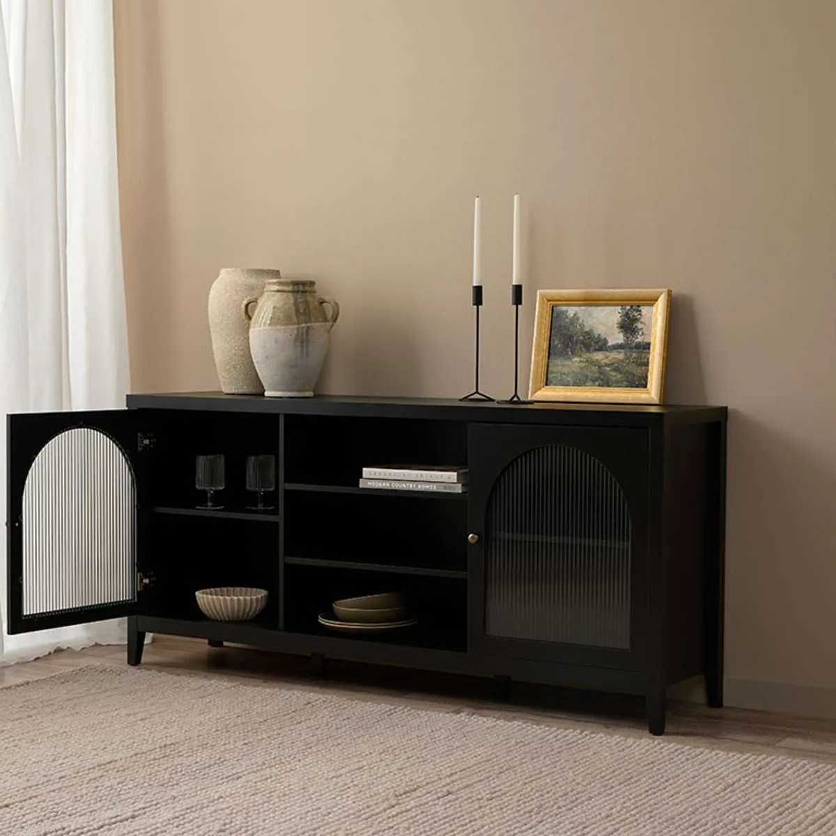 Easton Buffet - Black Mocka