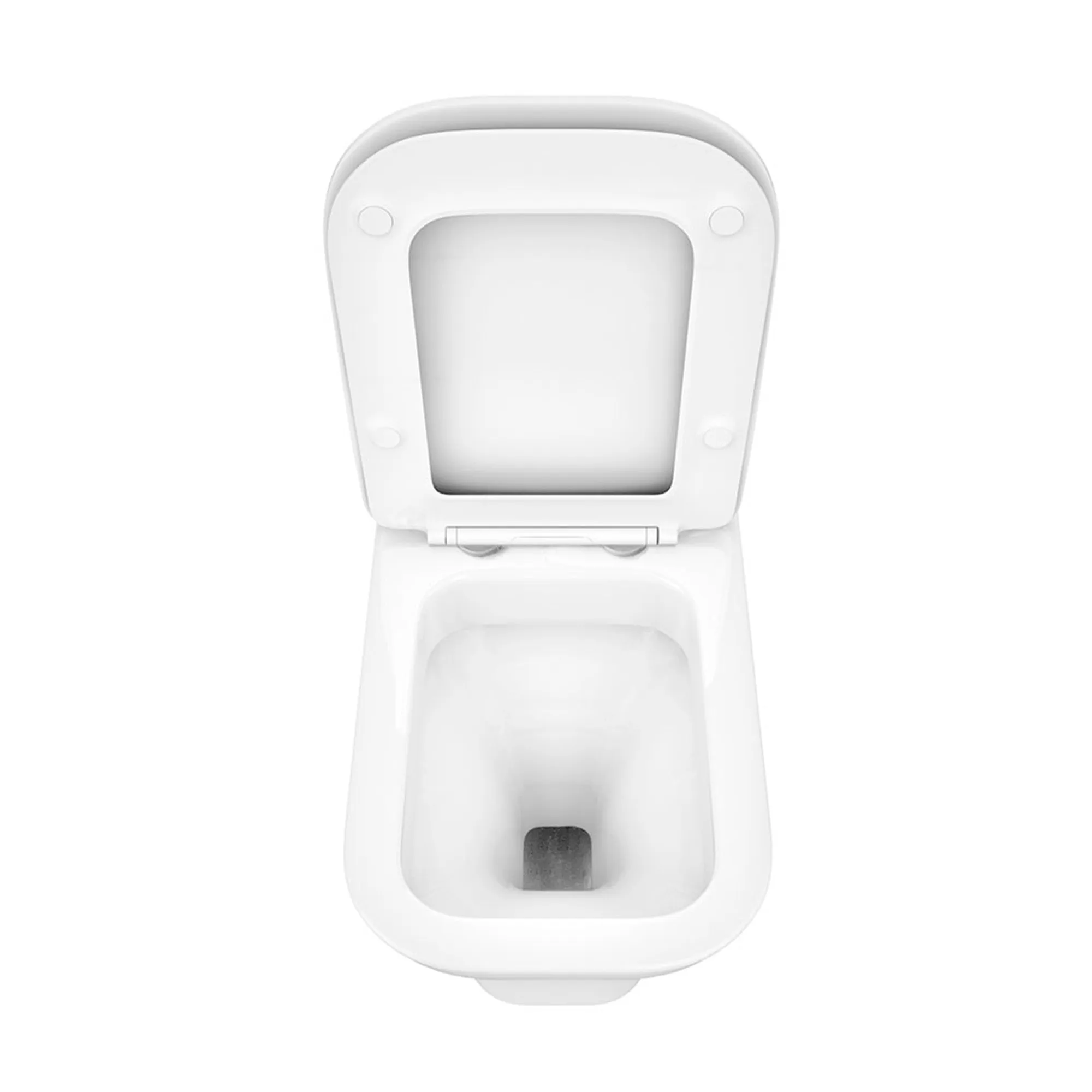 Elliot Rimless Back To Wall WC Pan With Soft Close Toilet Seat