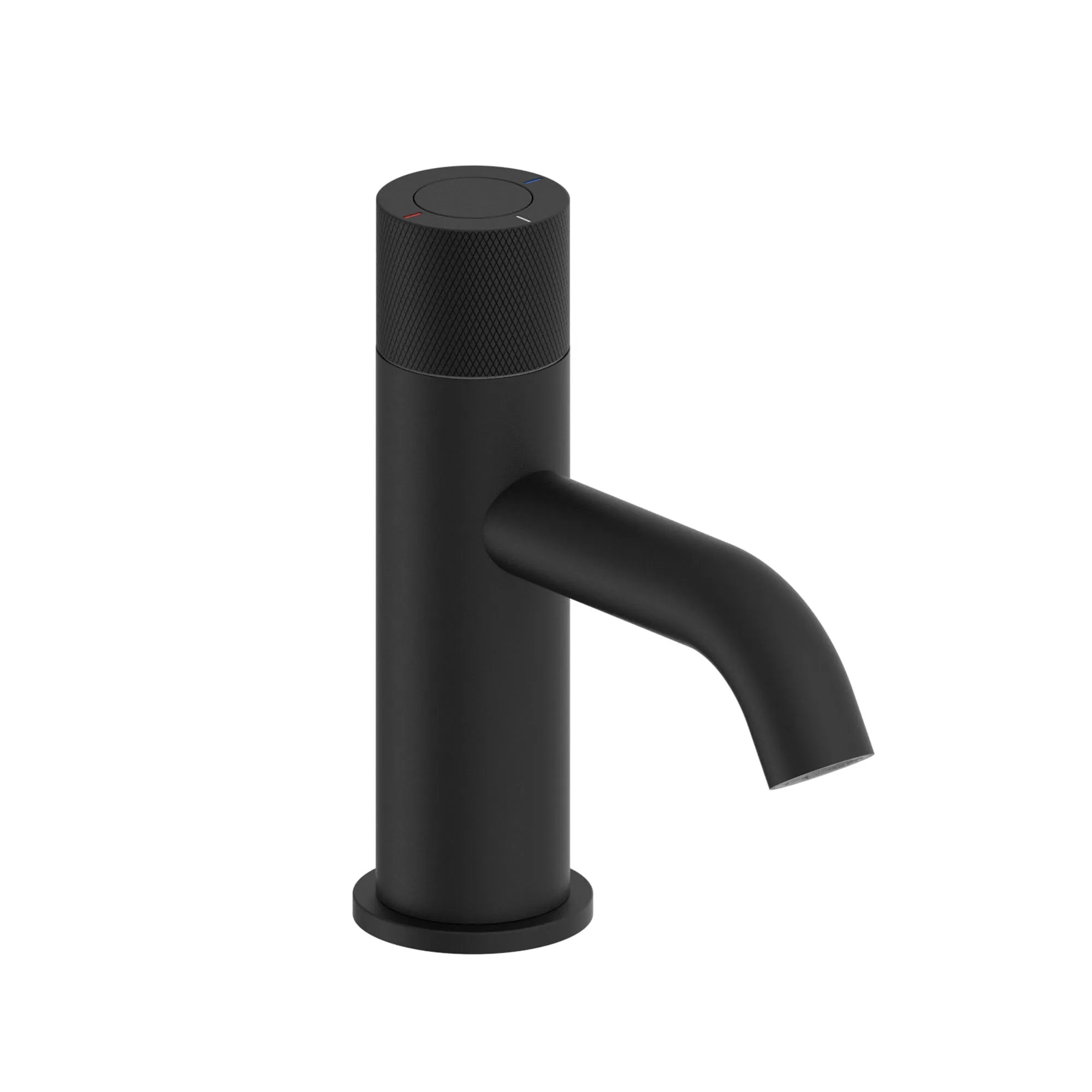 Elliot Round Push Button Basin Mixer with Click-Clack Waste