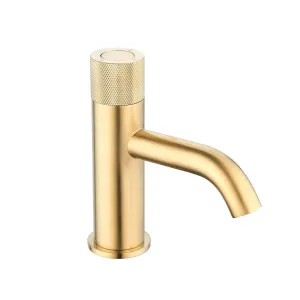 Elliot Round Push Button Basin Mixer with Click-Clack Waste