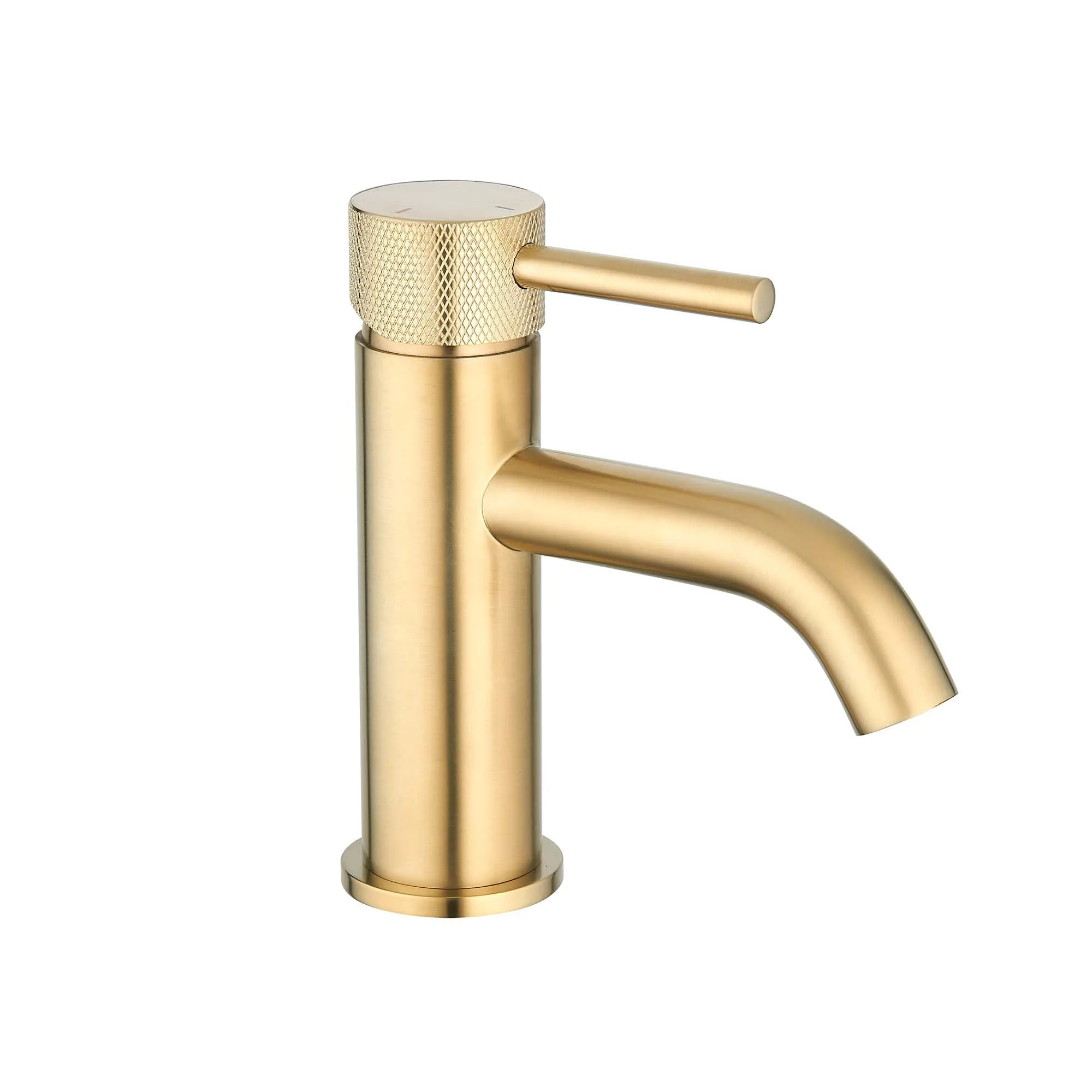 Elliot Round Single Lever Basin Mixer with Click-Clack Waste