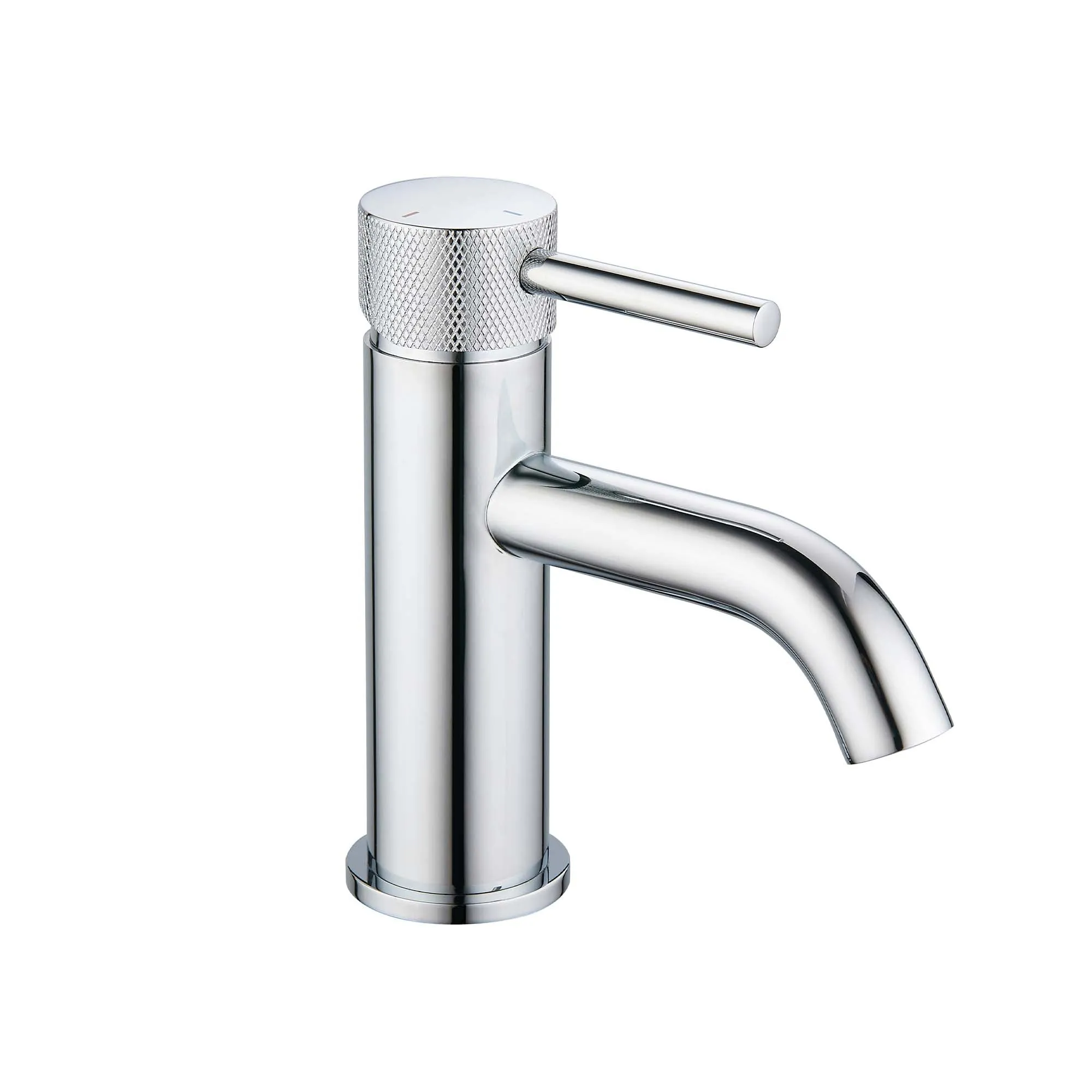 Elliot Round Single Lever Basin Mixer with Click-Clack Waste