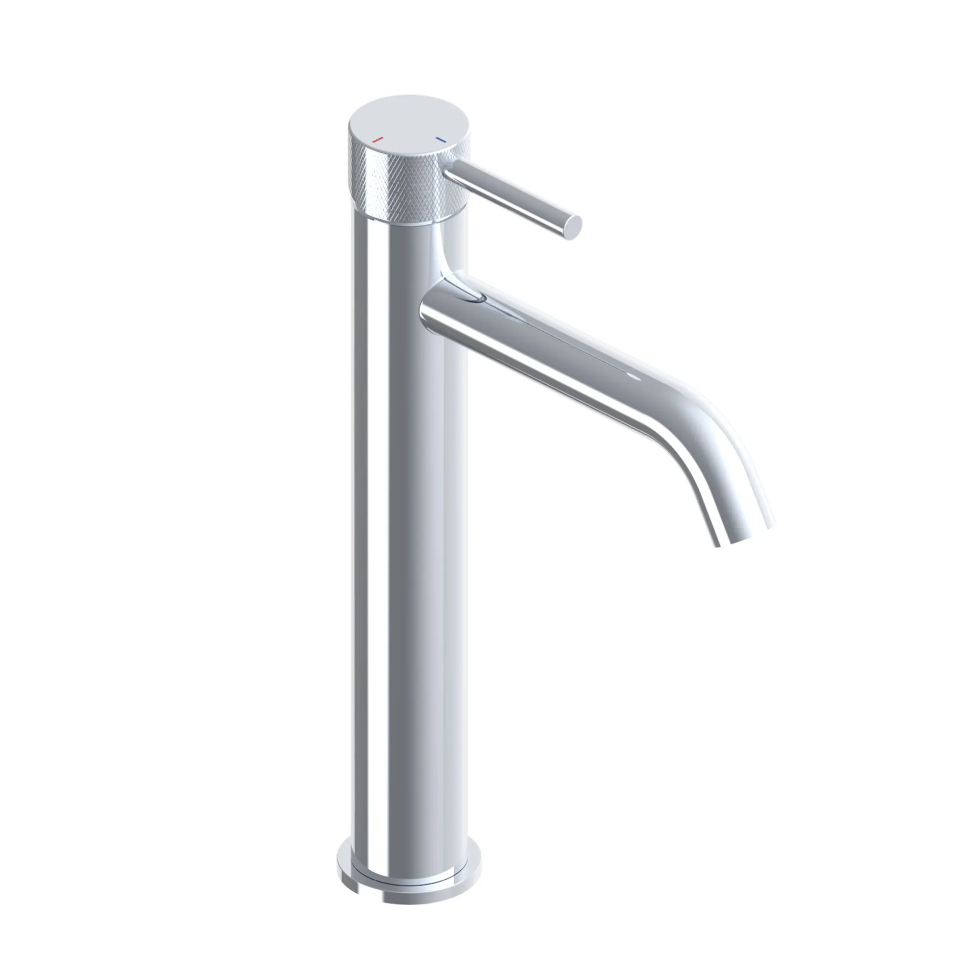 Elliot Tall Round Single Lever Basin Mixer