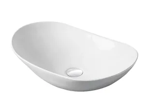 Enzo Countertop Oval Basin - White