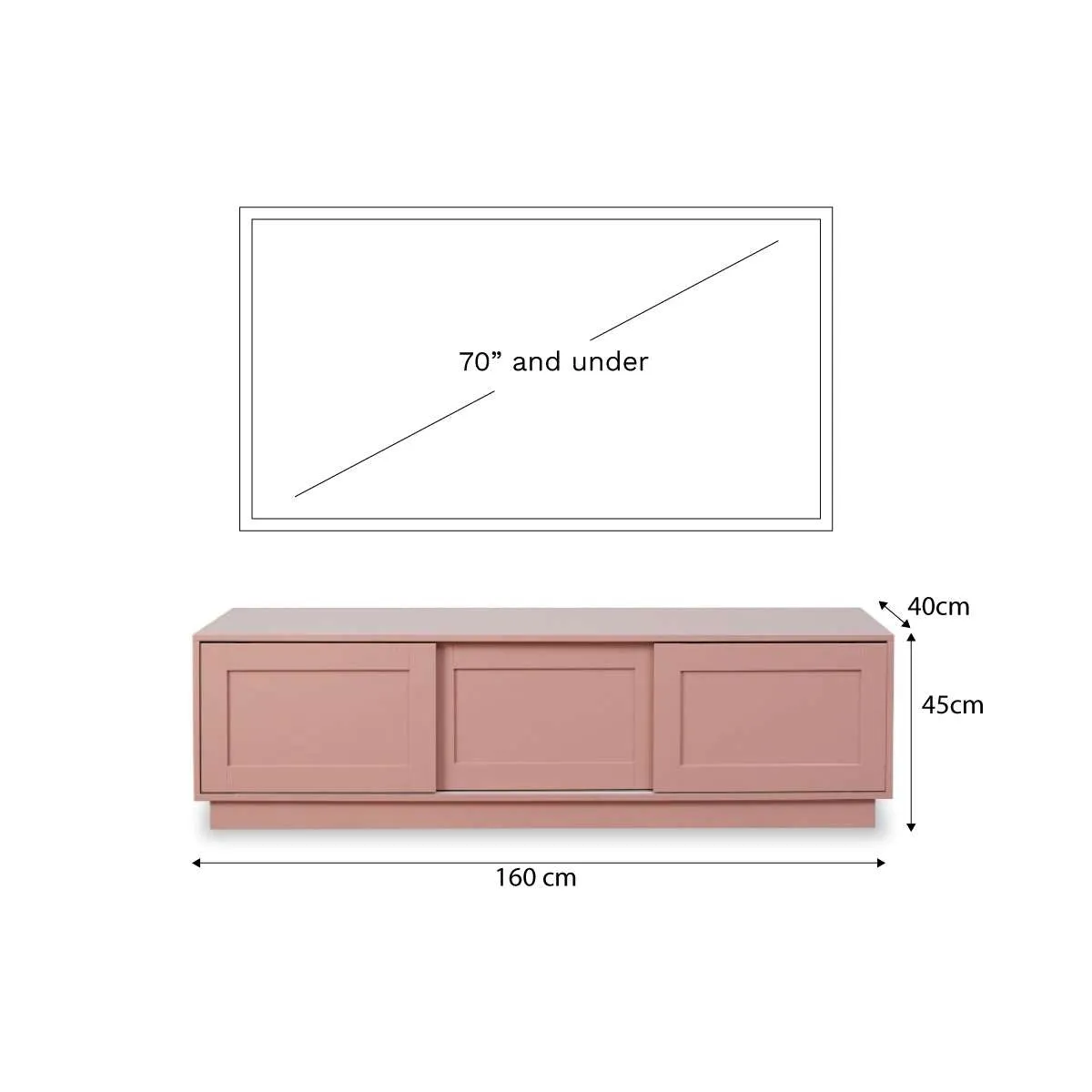 Eros Entertainment Unit - Pink Mocka