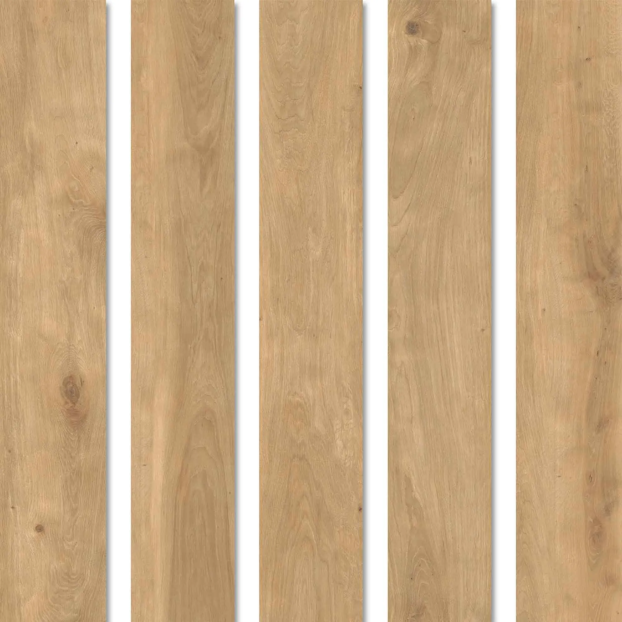 Essence Gold Wood-Effect Porcelain Tile 20x120cm Matt